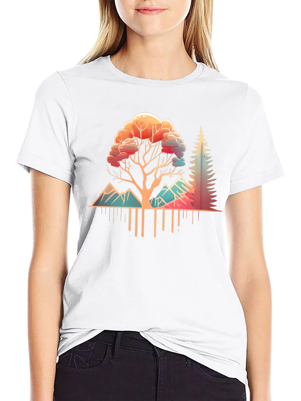 Nature Inspired Graphic Tee