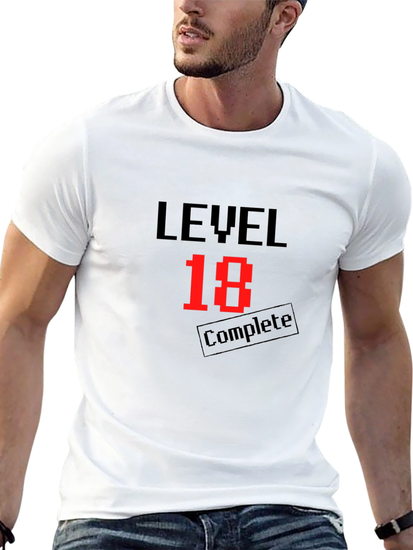 Level 18 Complete Black T-Shirt