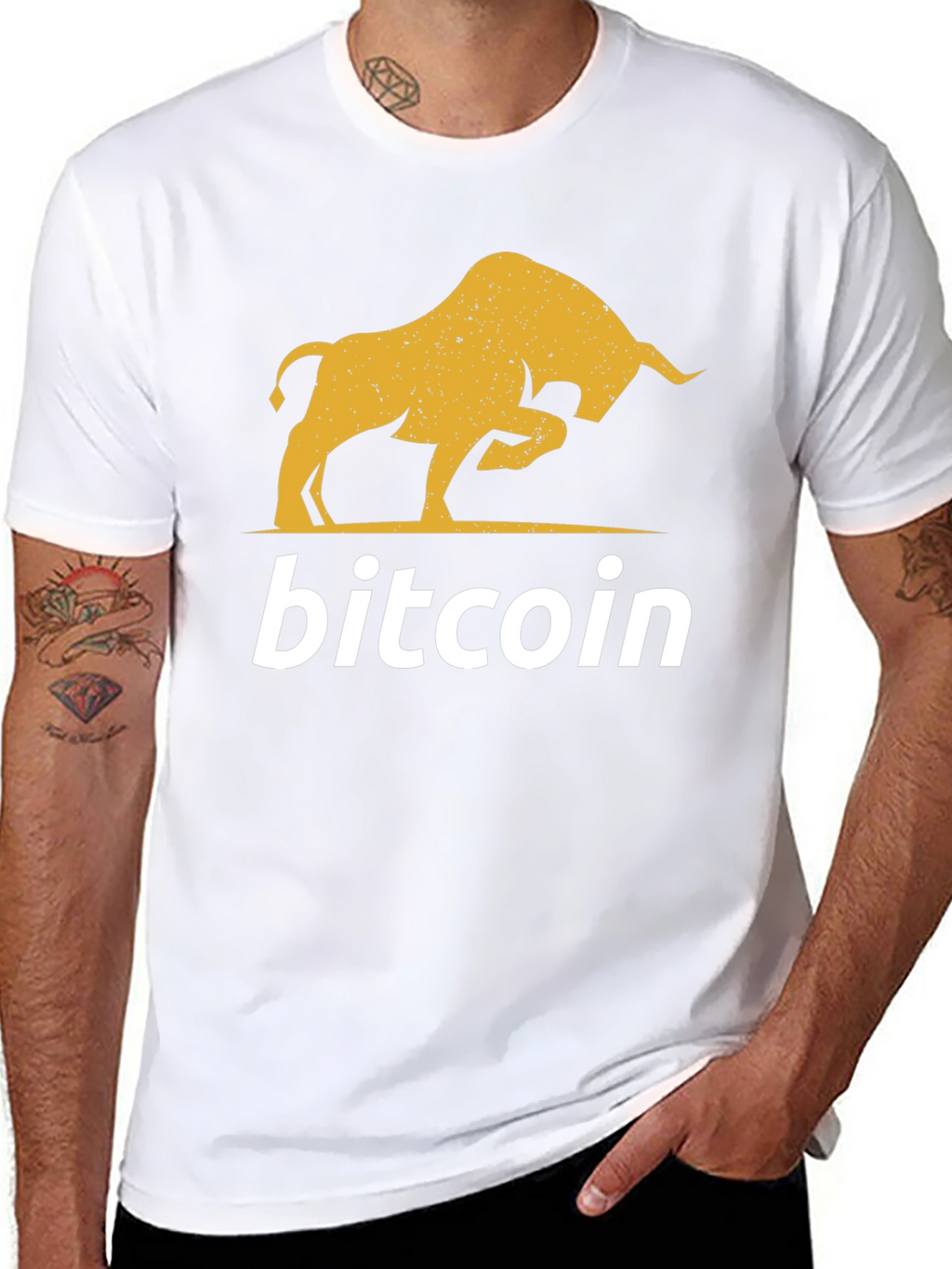 Bitcoin Bull T-Shirt - Crypto Currency Tee