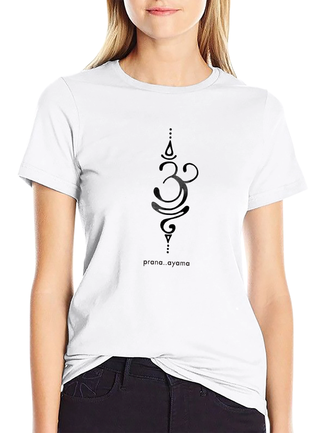 Om Symbol Graphic Tee - Mens Black T-Shirt