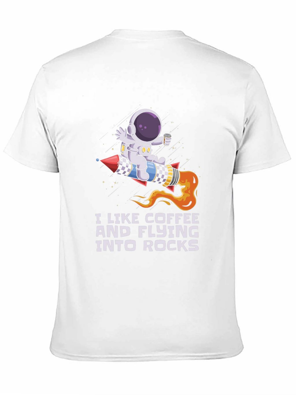 Coffee & Rocks Astronaut Graphic Tee