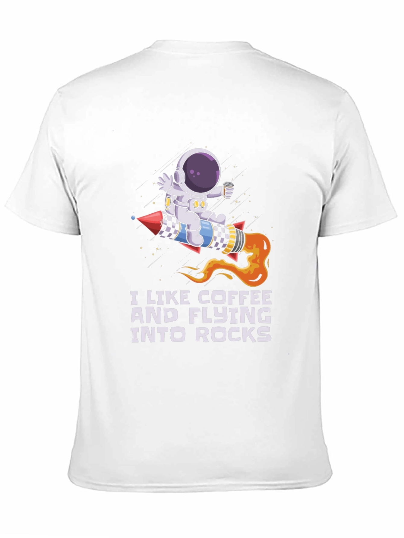 Coffee & Rocks Astronaut Graphic Tee