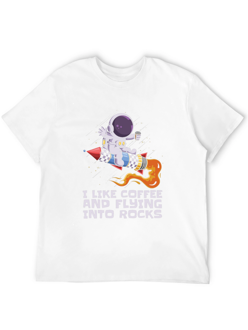 Coffee & Rocks Astronaut Graphic Tee