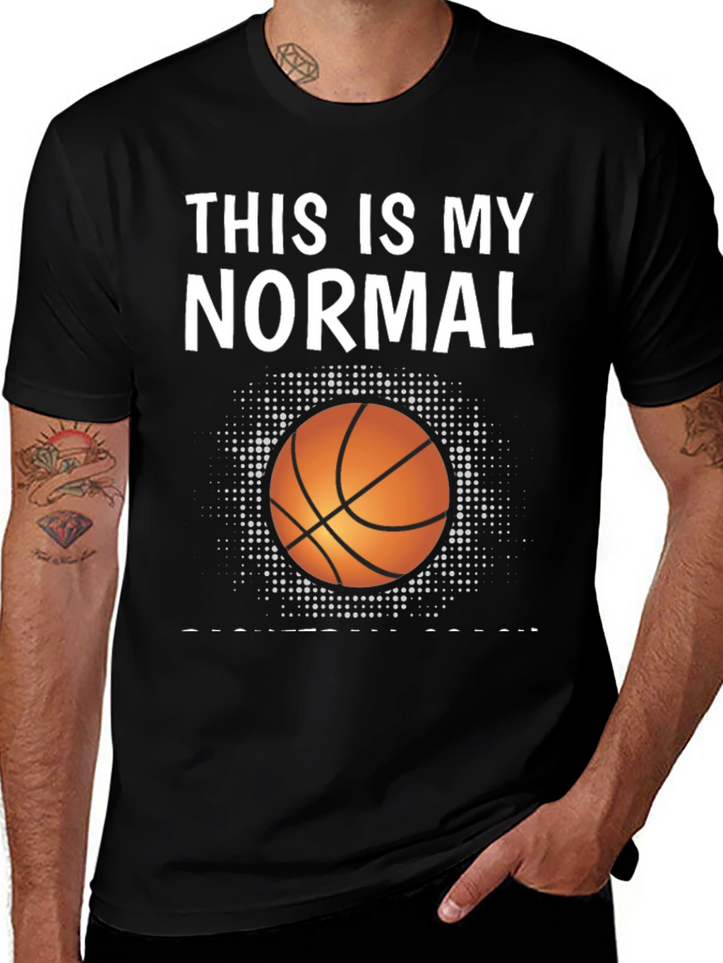 Basketball Coach T-Shirt - This is My Normal
