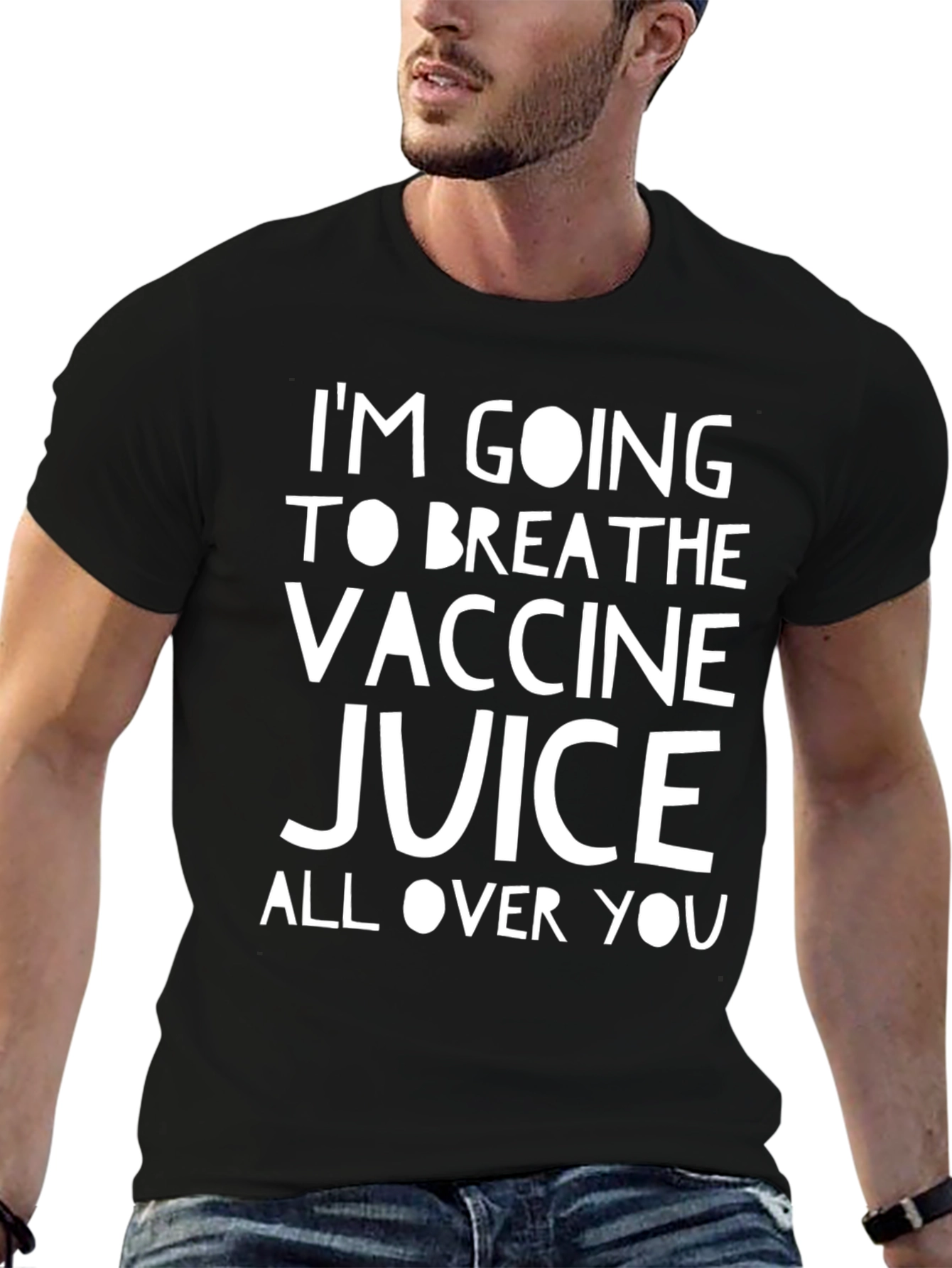 Vaccine Juice Graphic Tee - Funny Sarcastic T-Shirt