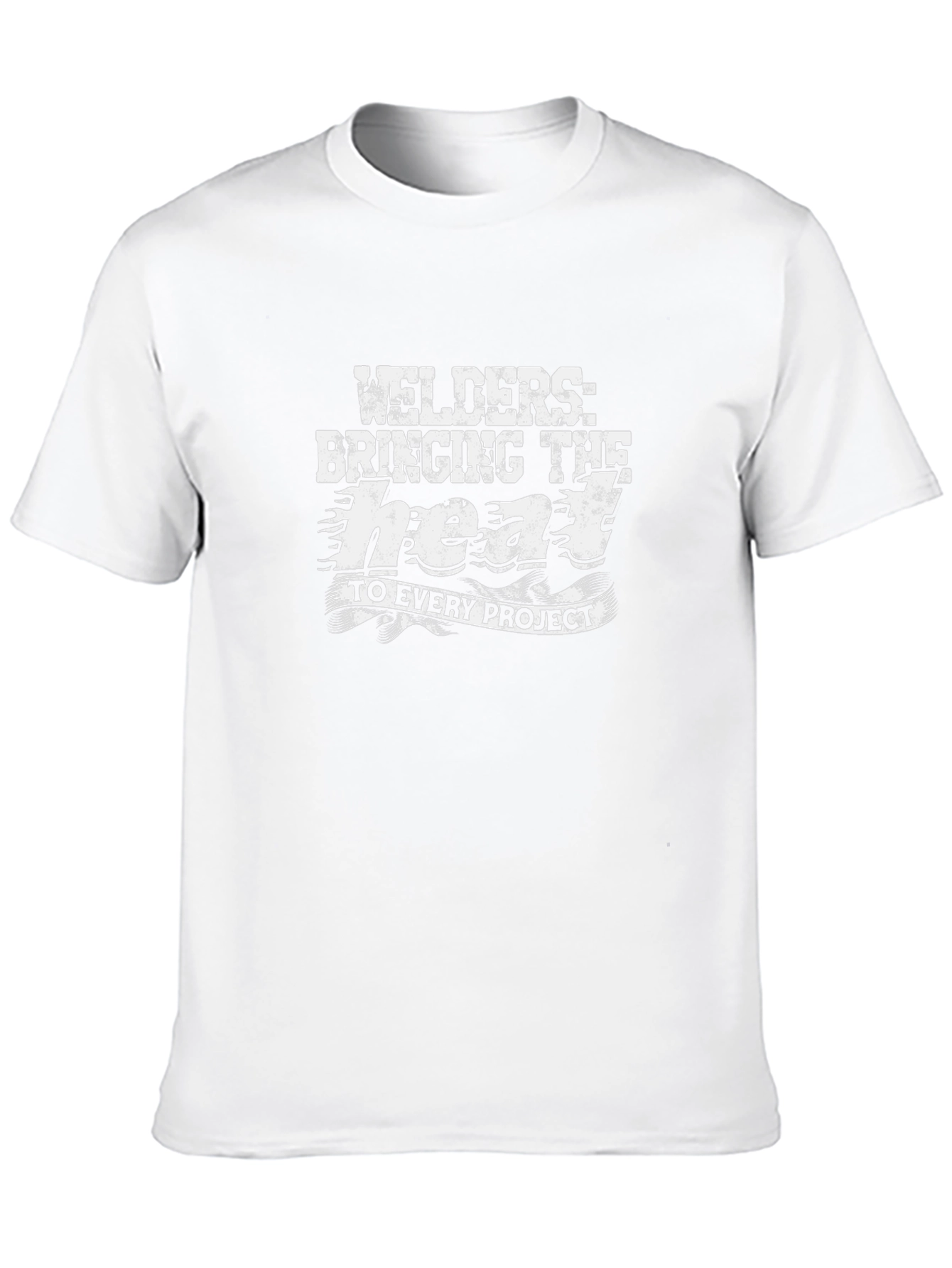 Welders Bringing The Heat Black Graphic T-Shirt