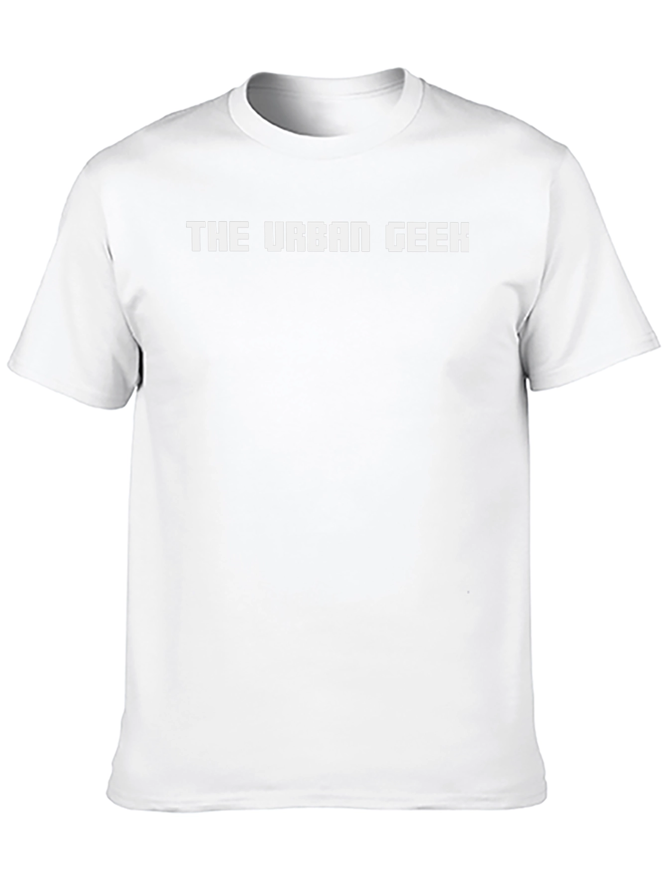 The Urban Geek T-Shirt - Pixelated Text Tee