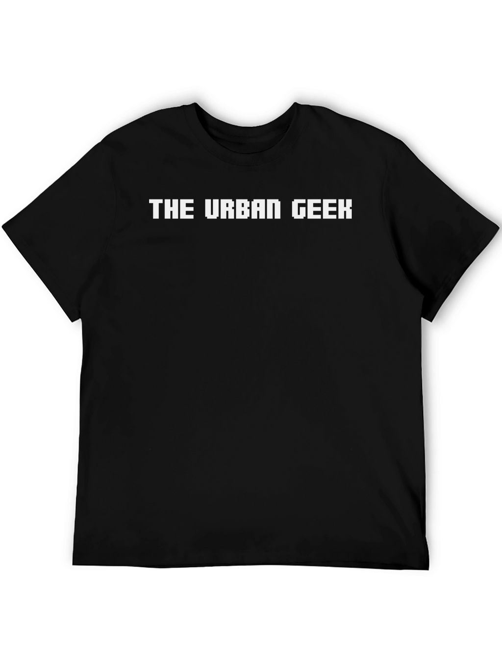 The Urban Geek T-Shirt - Pixelated Text Tee