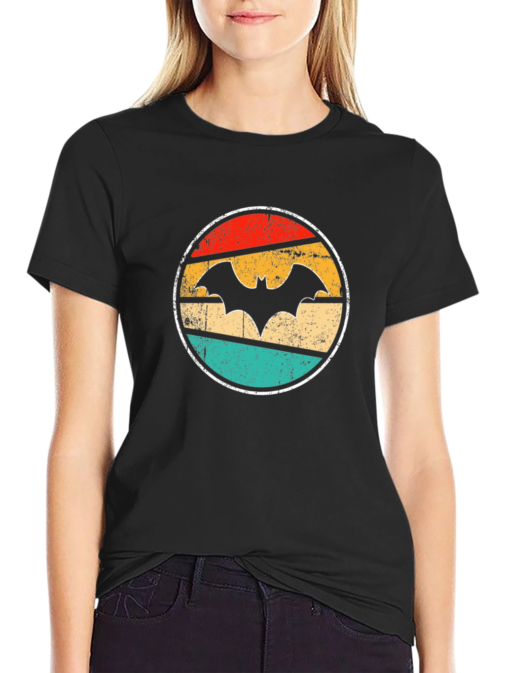 Retro Bat Logo T-Shirt