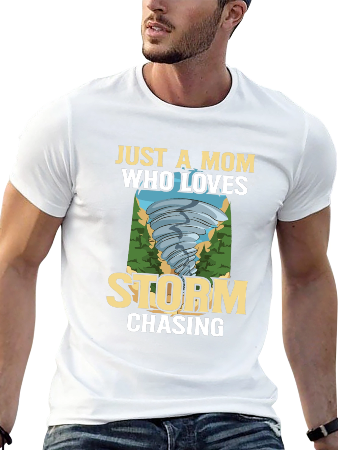 Storm Chaser Mom T-Shirt - Weather Lover Tee