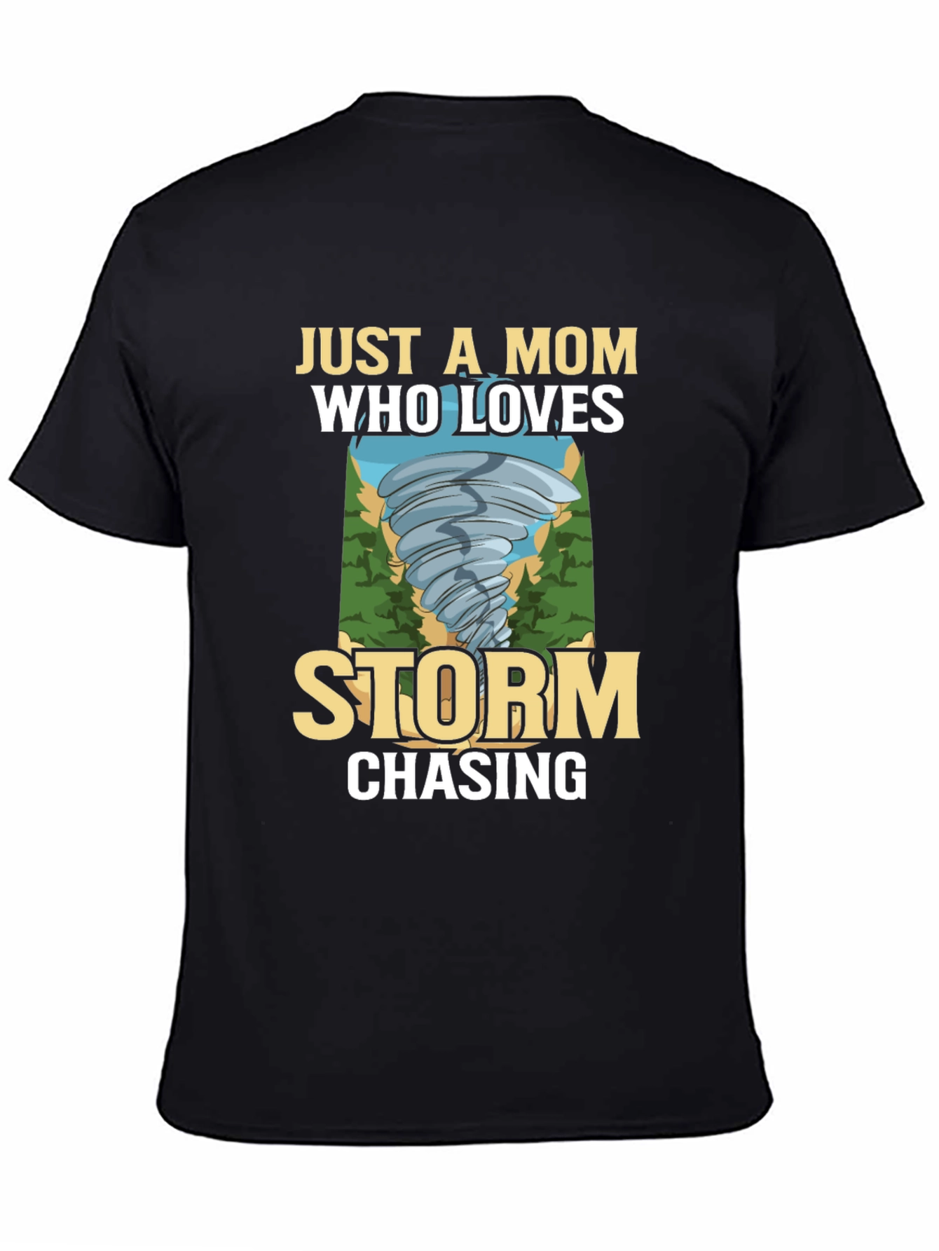 Storm Chaser Mom T-Shirt - Weather Lover Tee