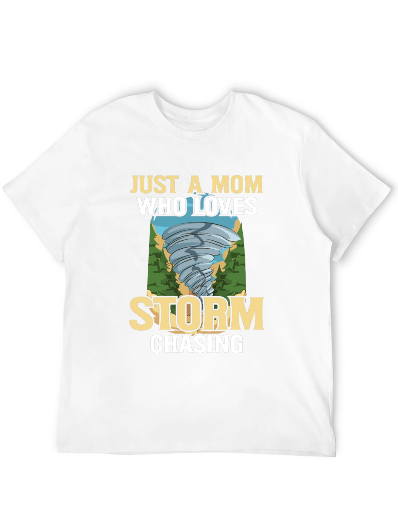 Storm Chaser Mom T-Shirt - Weather Lover Tee