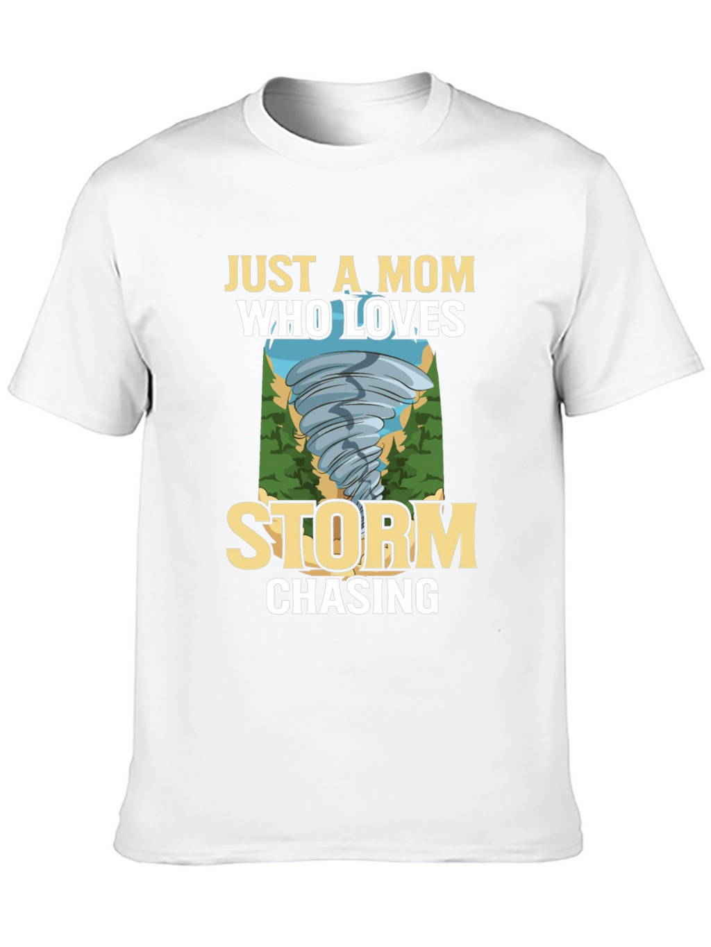 Storm Chaser Mom T-Shirt - Weather Lover Tee