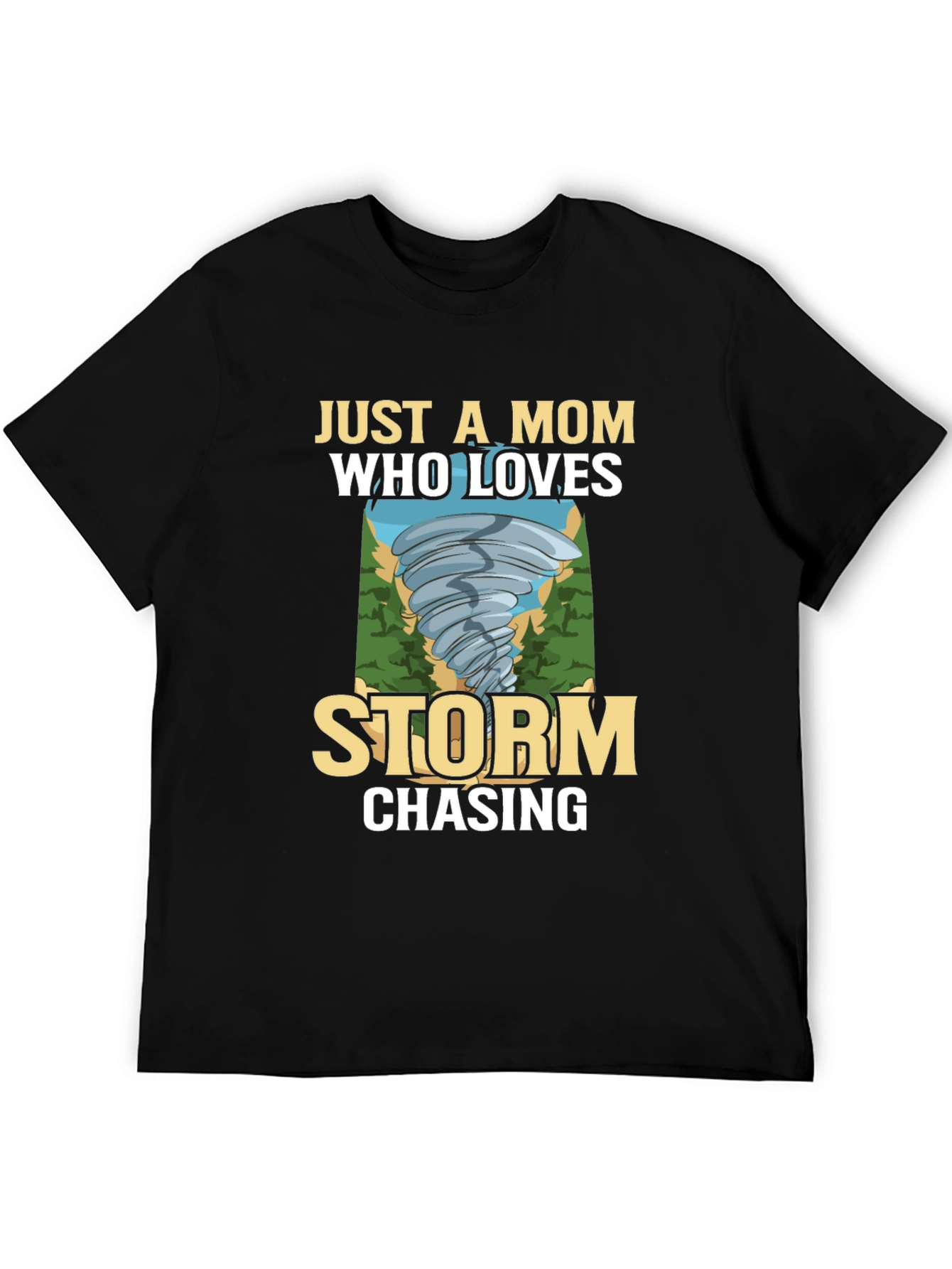 Storm Chaser Mom T-Shirt - Weather Lover Tee