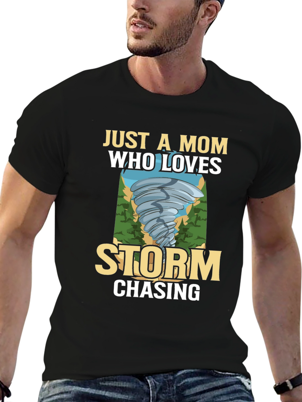 Storm Chaser Mom T-Shirt - Weather Lover Tee
