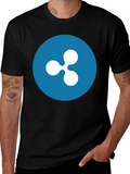 Ripple Crypto Black T-Shirt