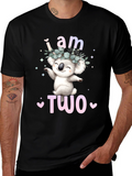 I am Two Koala Birthday Shirt
