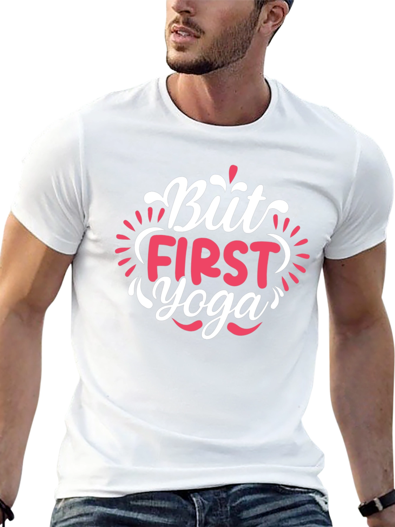 But First Yoga Graphic T-Shirt