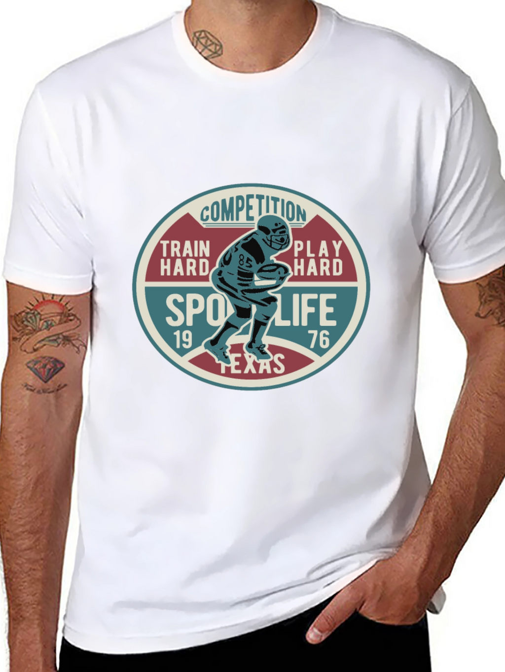 Texas Sports Life Football T-Shirt