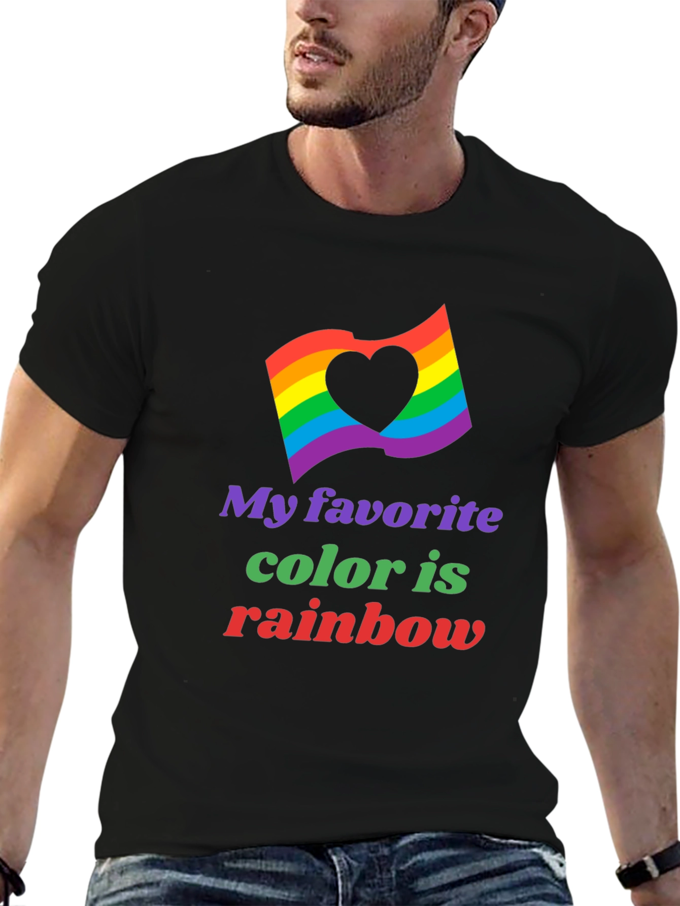 Rainbow Pride T-Shirt: My Favorite Color