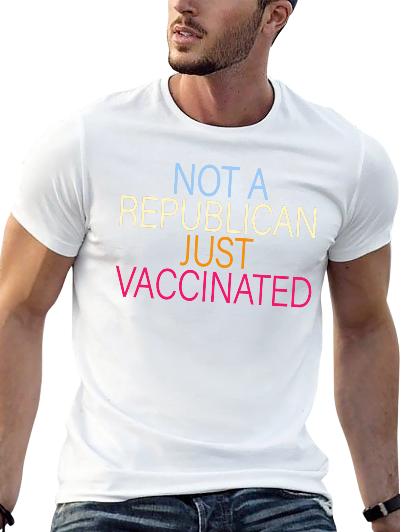 Not a Republican Just Vaccinated T-Shirt