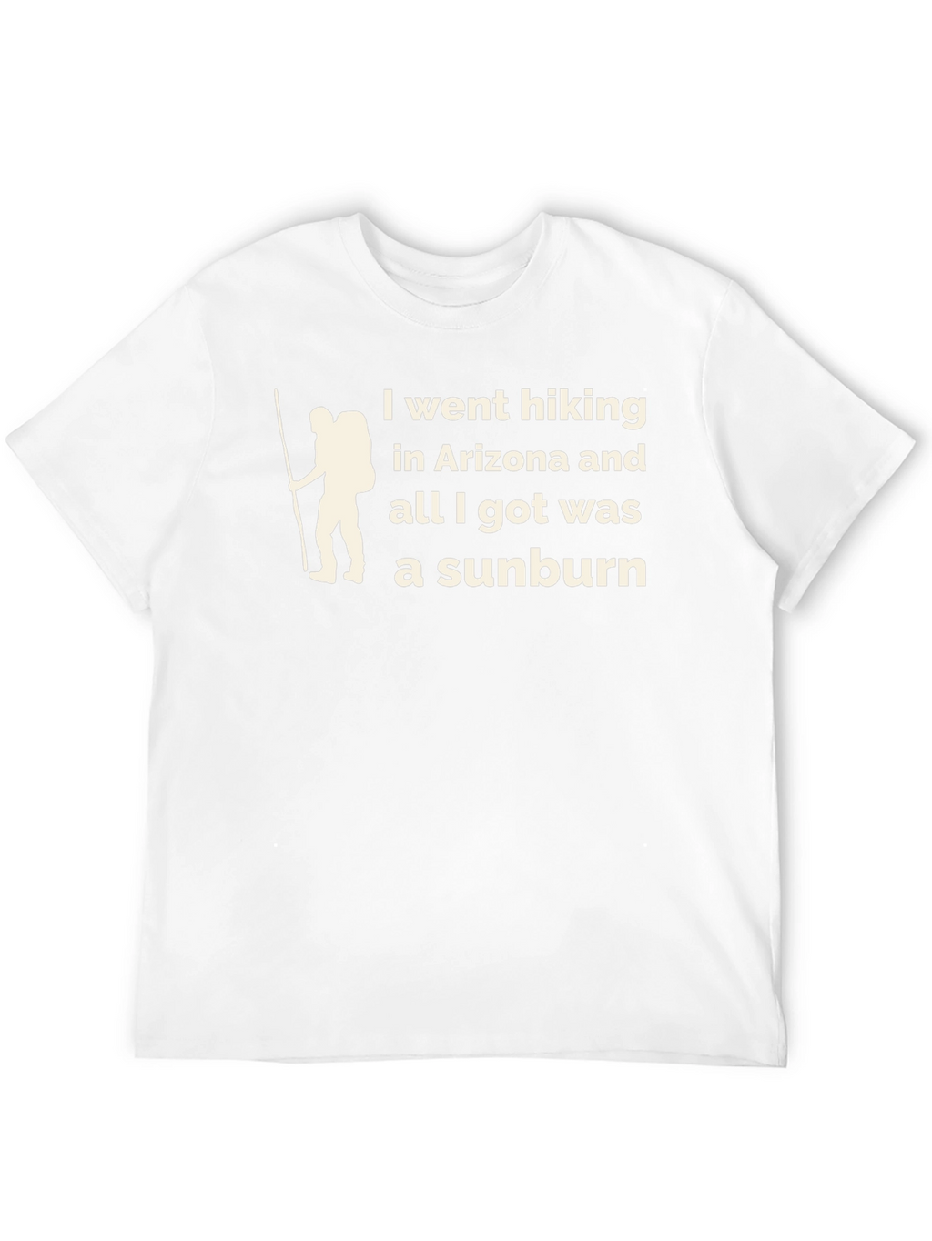 Hiking Arizona Sunburn Graphic T-Shirt