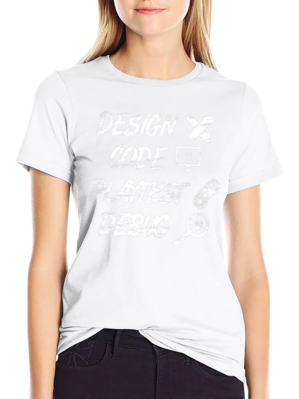 Design Code Playtest Debug Programmer T-Shirt