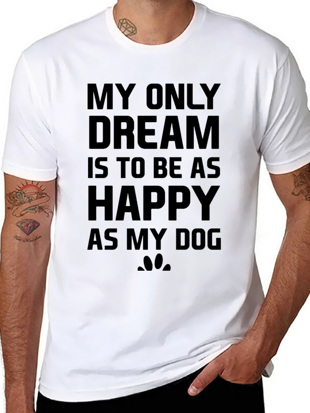 Dog Lover Graphic Tee - My Only Dream T-Shirt