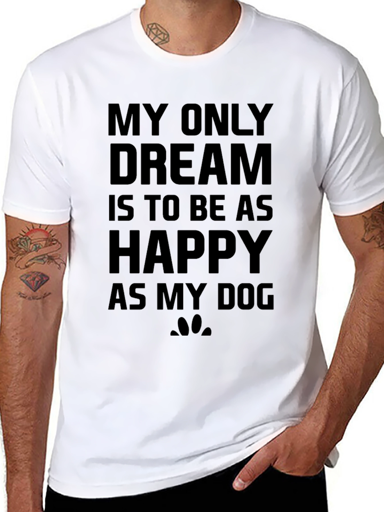 Dog Lover Graphic Tee - My Only Dream T-Shirt
