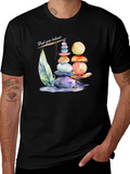 Balance Stone Graphic Tee - Find Your Zen
