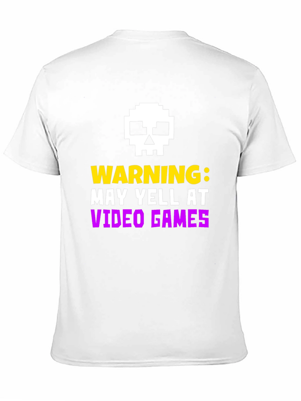 Warning May Yell at Video Games T-Shirt
