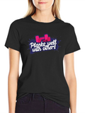 Planks Well with Others Black T-Shirt