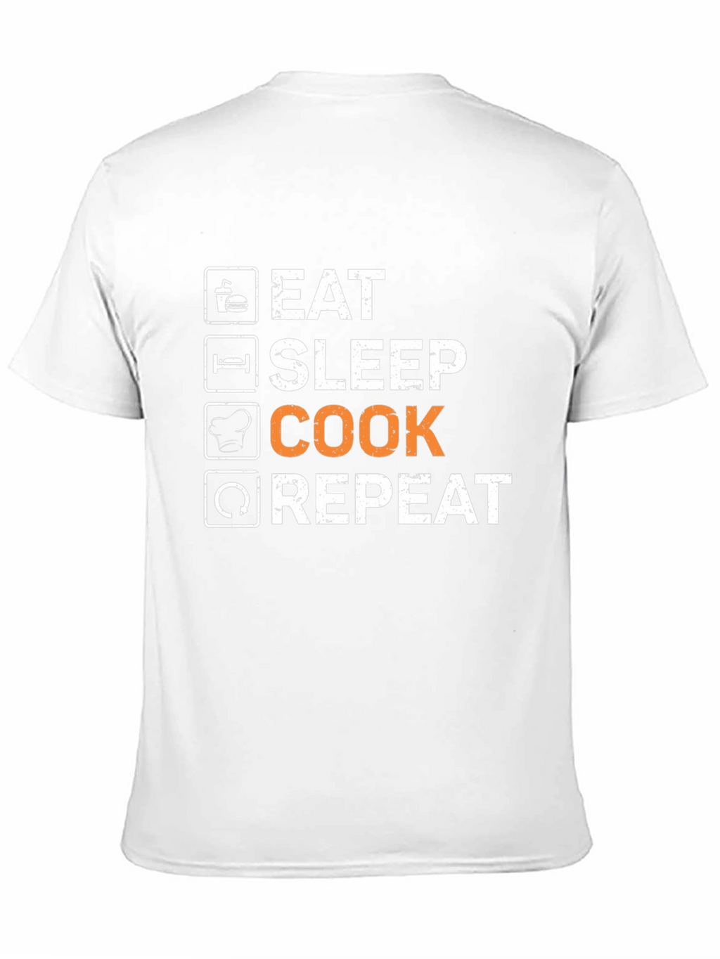 Eat Sleep Cook Repeat Graphic T-Shirt