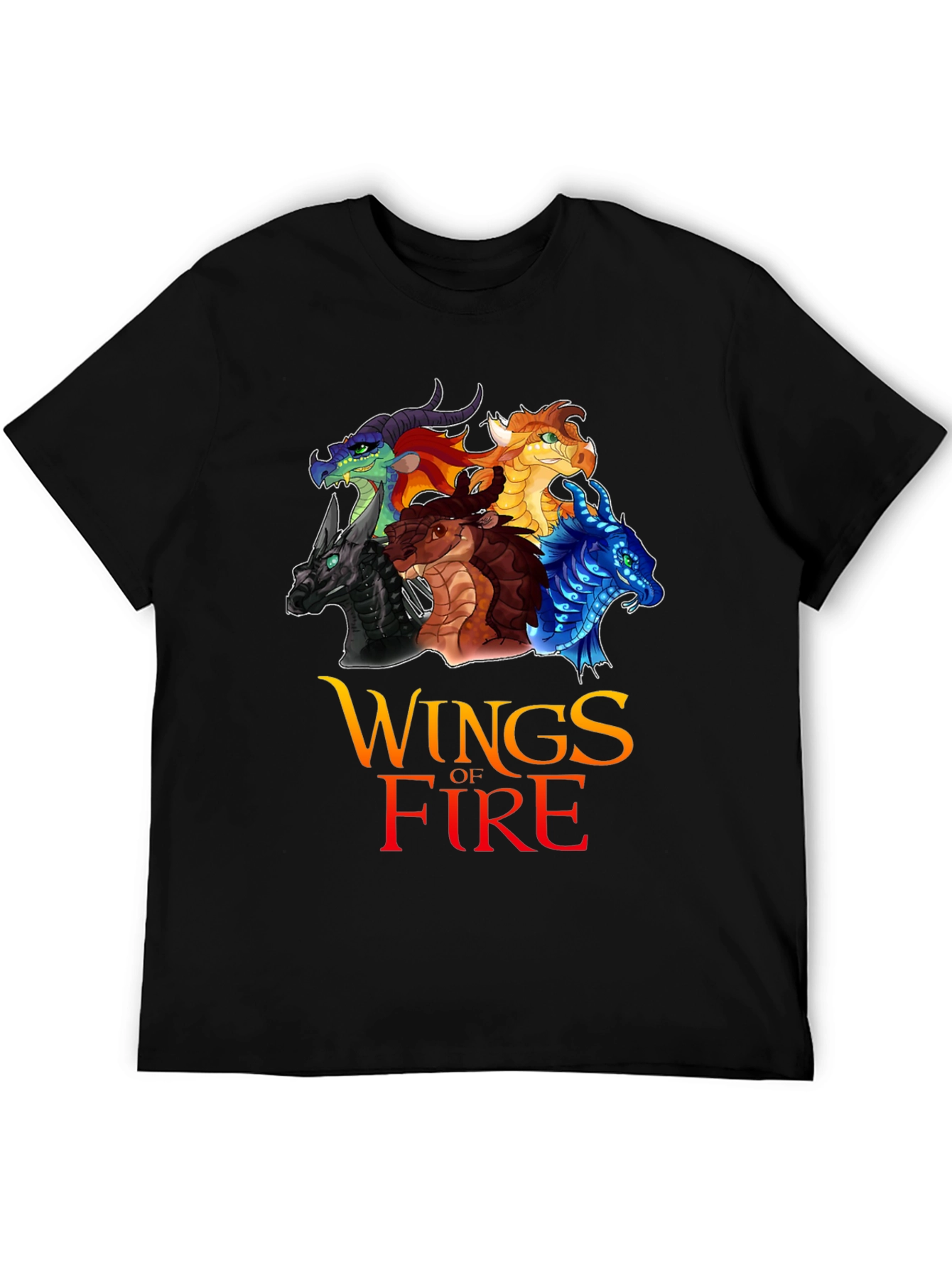Wings of Fire Graphic T-Shirt - Dragon Design