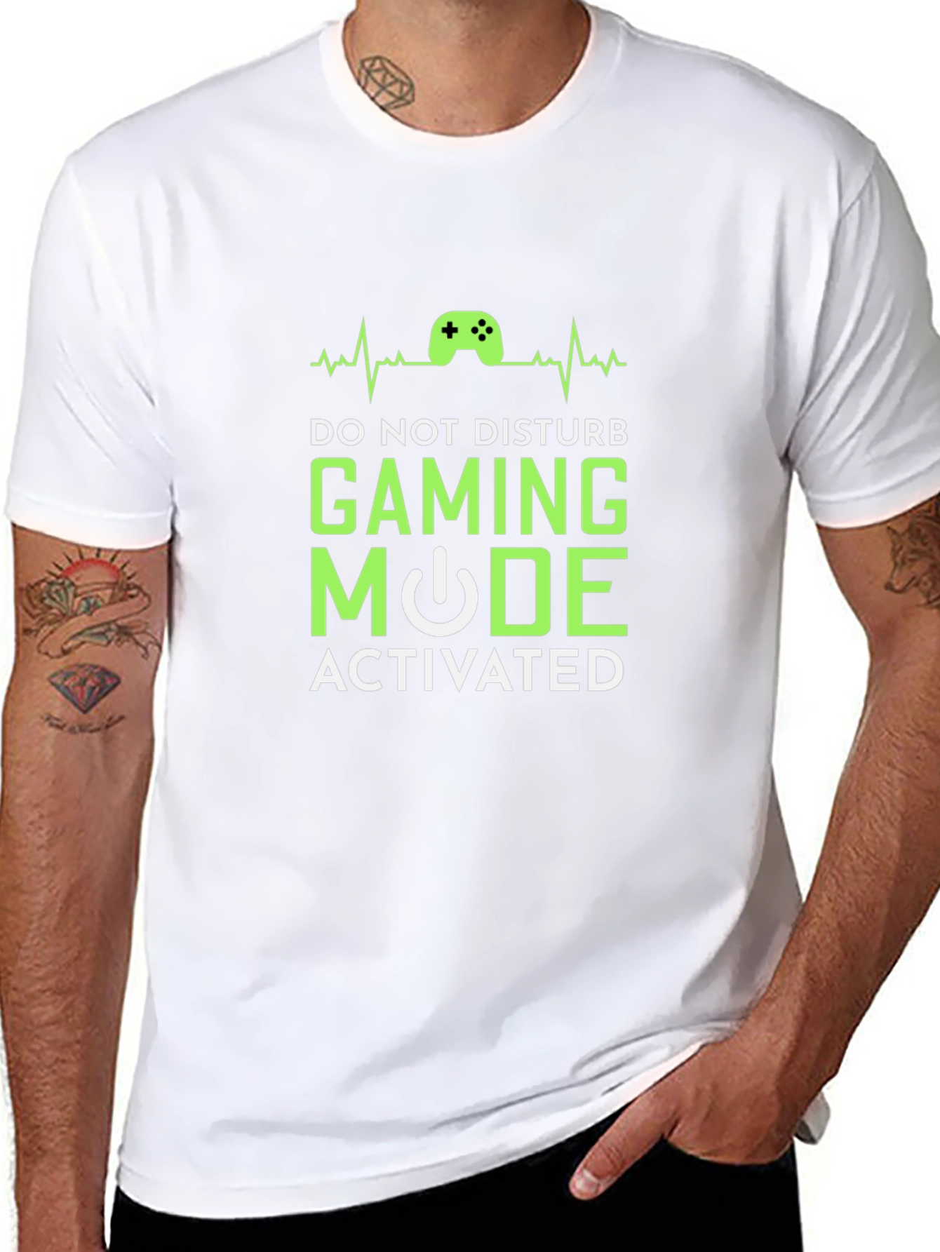 Gaming Mode Activated Graphic T-Shirt