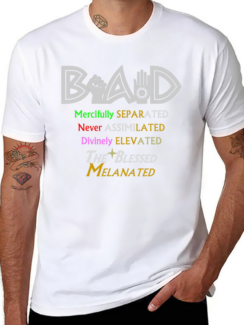 Black Power Melanated T-Shirt