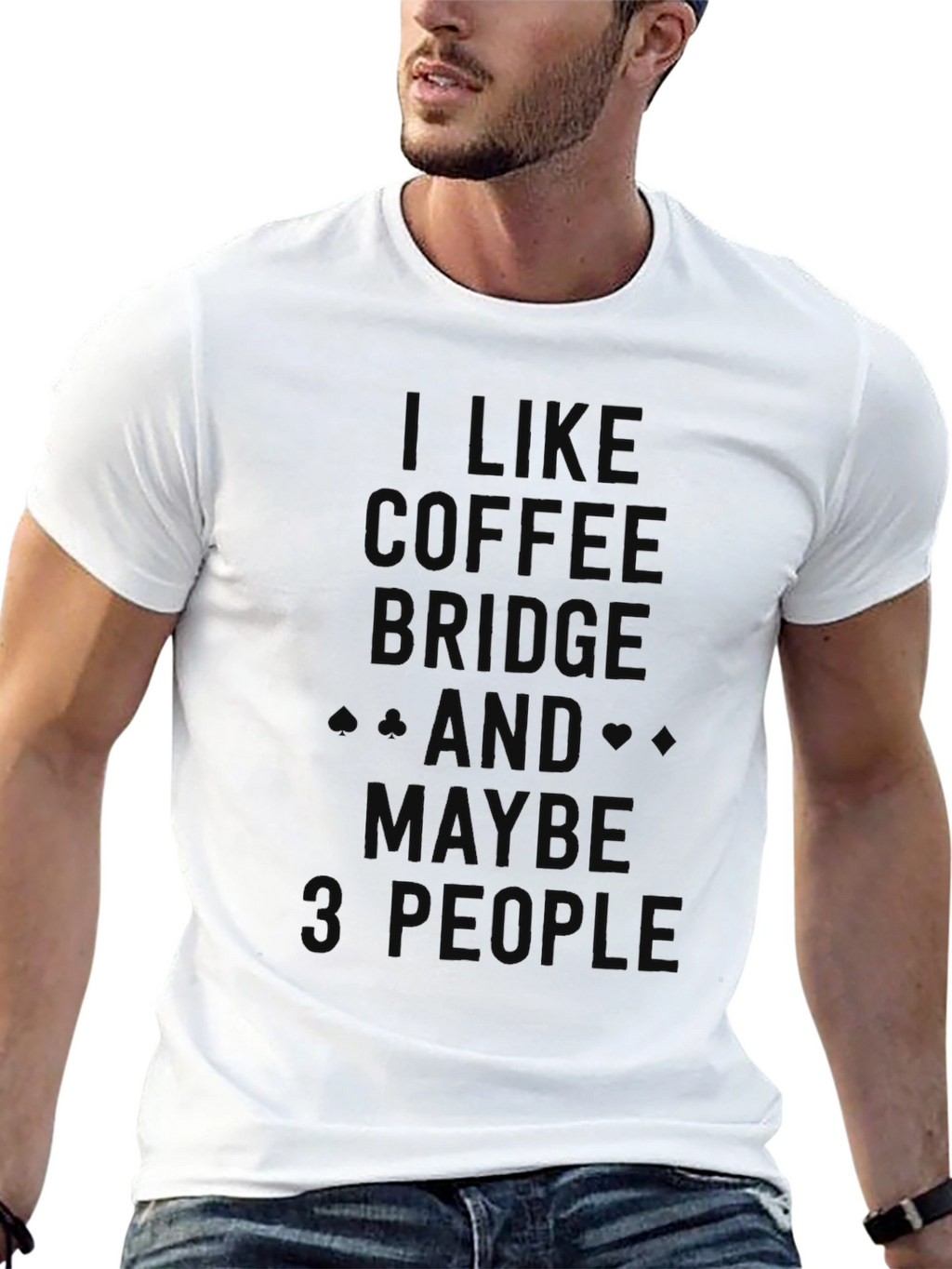 Coffee Bridge & 3 People Graphic Tee