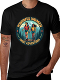 Powerful Women Great Adventures Hiking T-Shirt