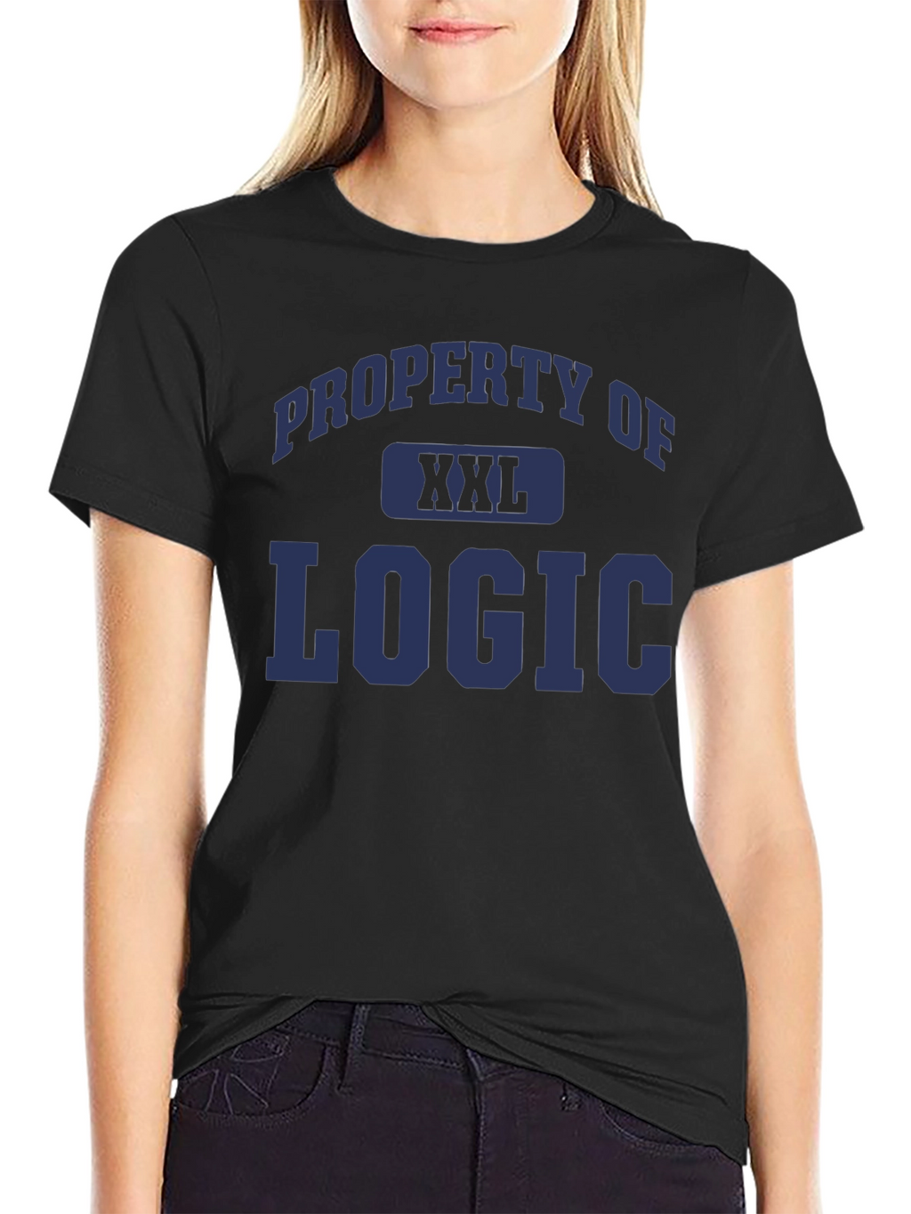 Property Of Logic XXL Graphic T-Shirt