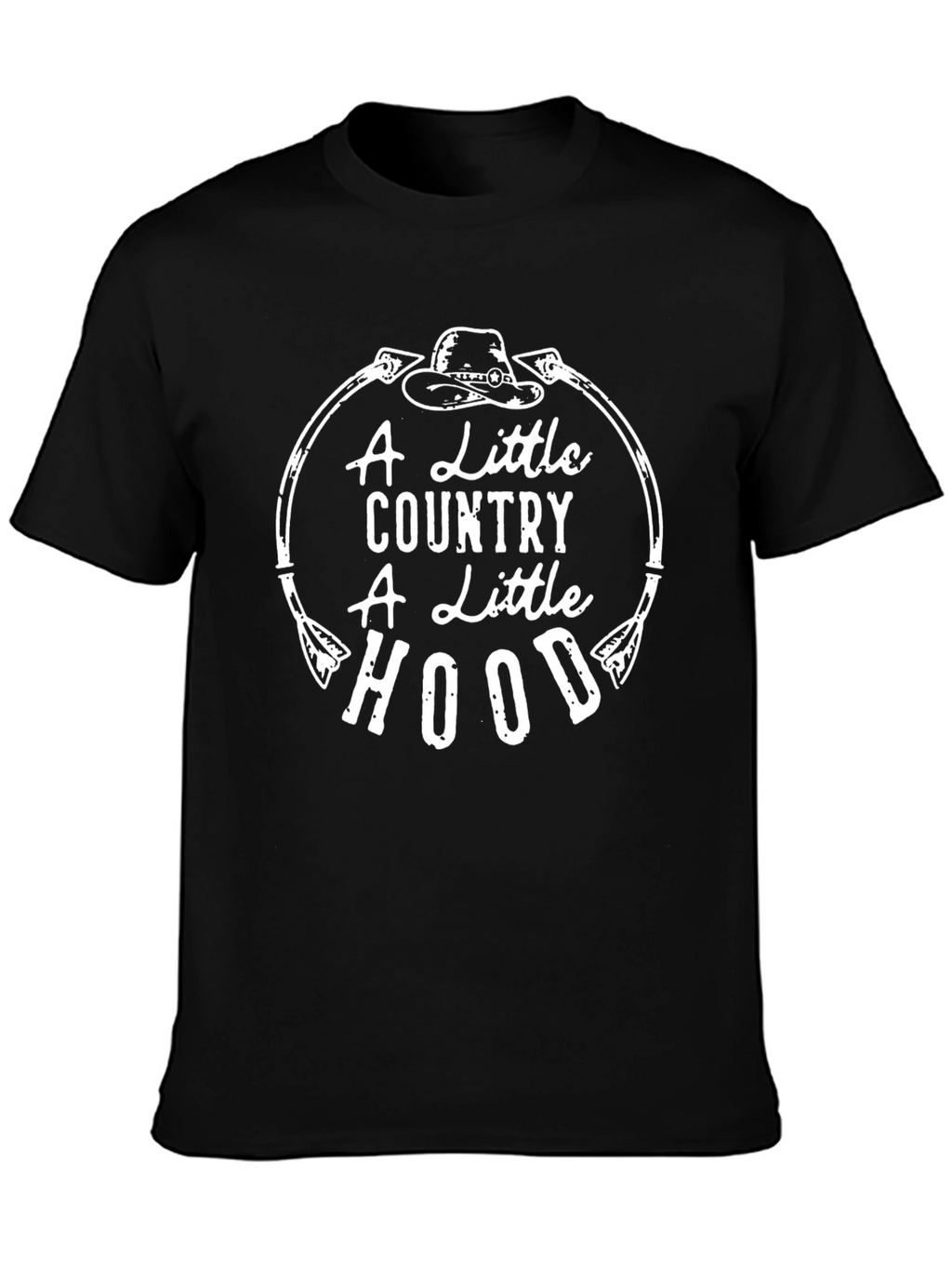 Country Hood T-Shirt: Western Graphic Tee