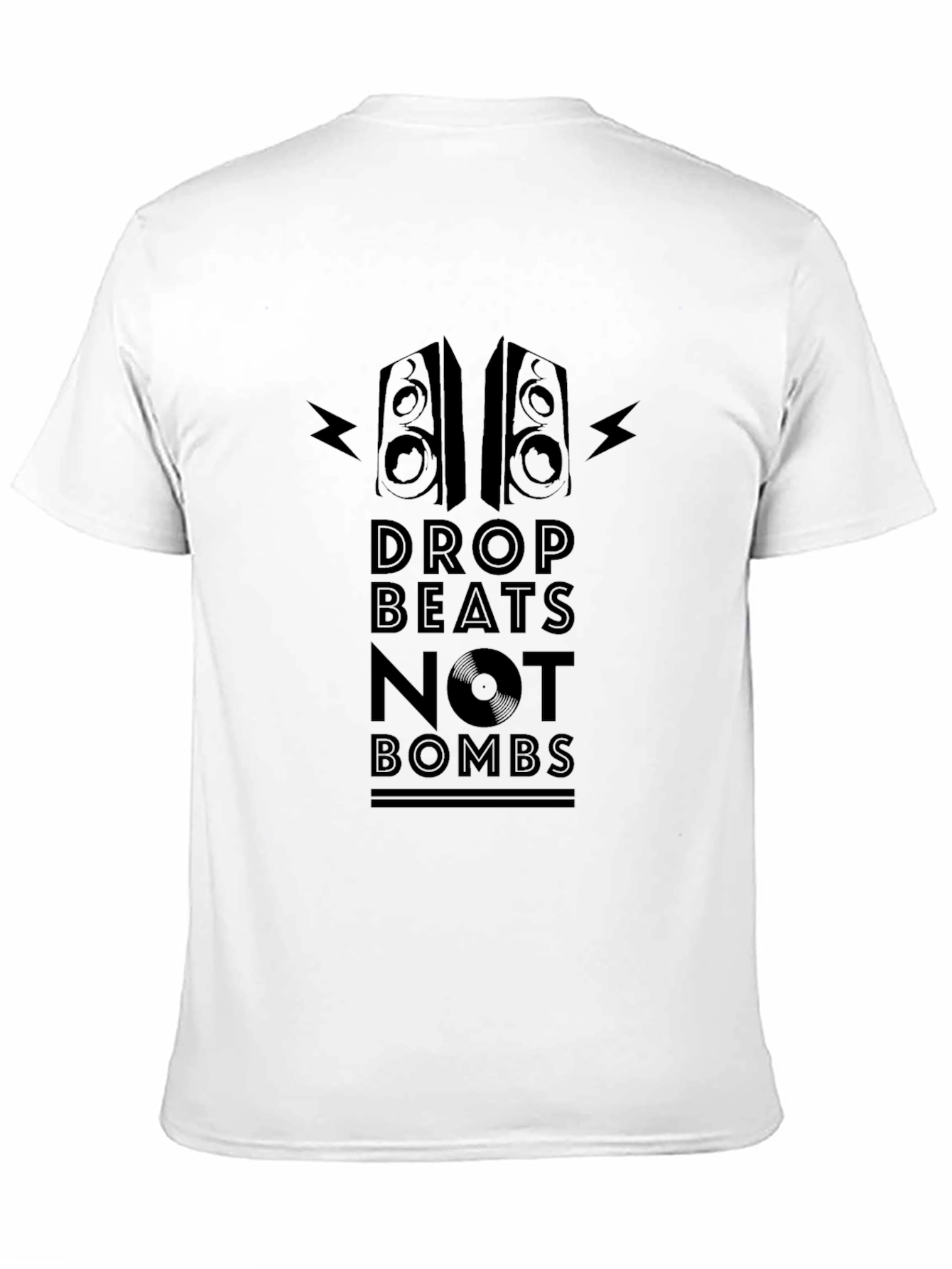 Drop Beats Not Bombs T-Shirt - Music Lover Tee