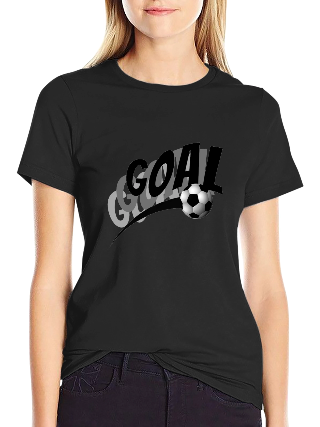 Goal Soccer T-Shirt: Stylish Sportswear for Fans