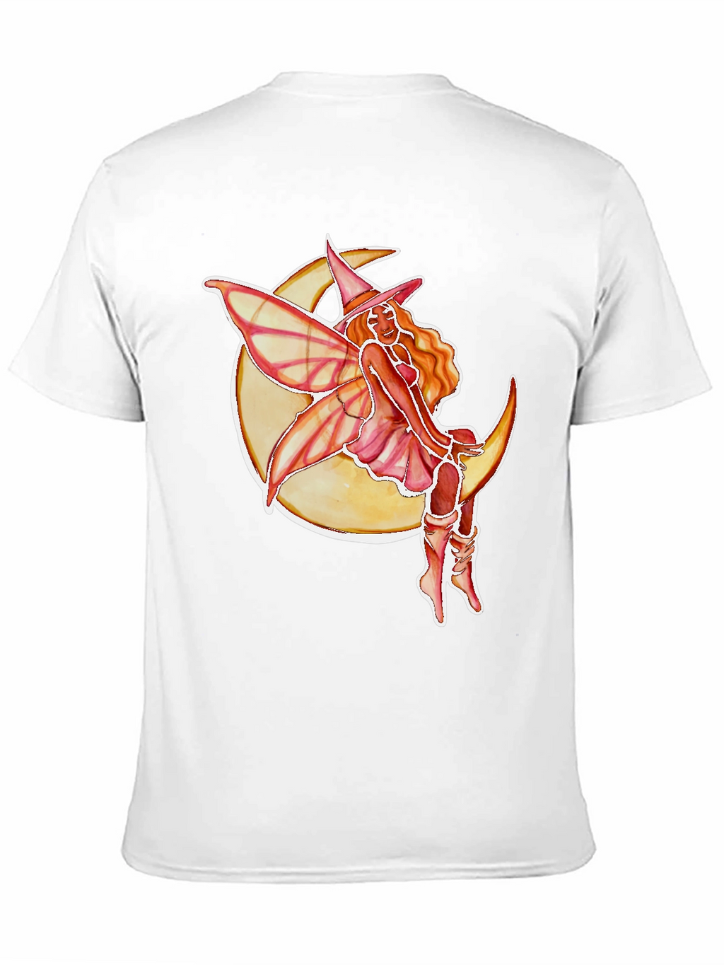 Moon Fairy Black T-Shirt