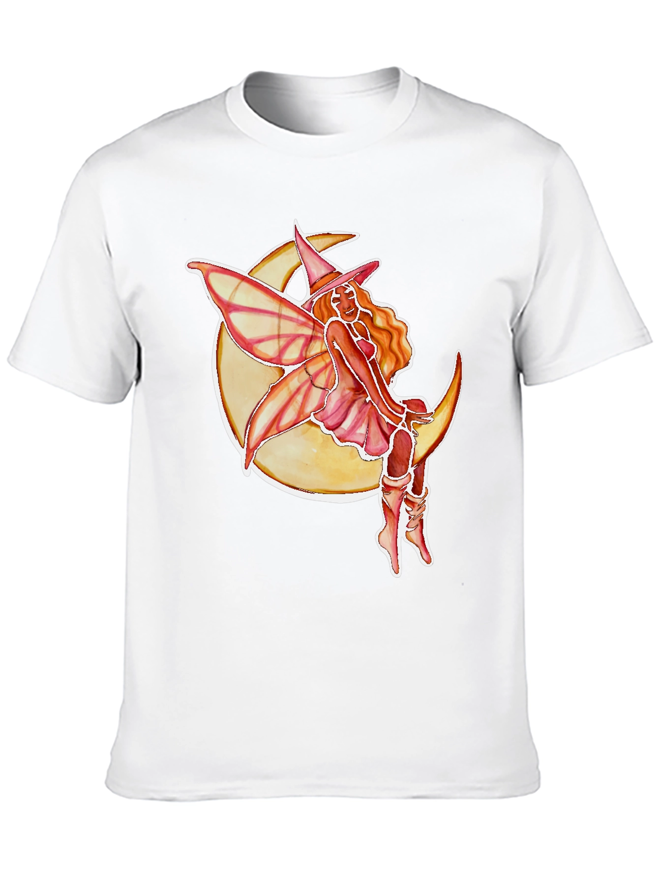 Moon Fairy Black T-Shirt