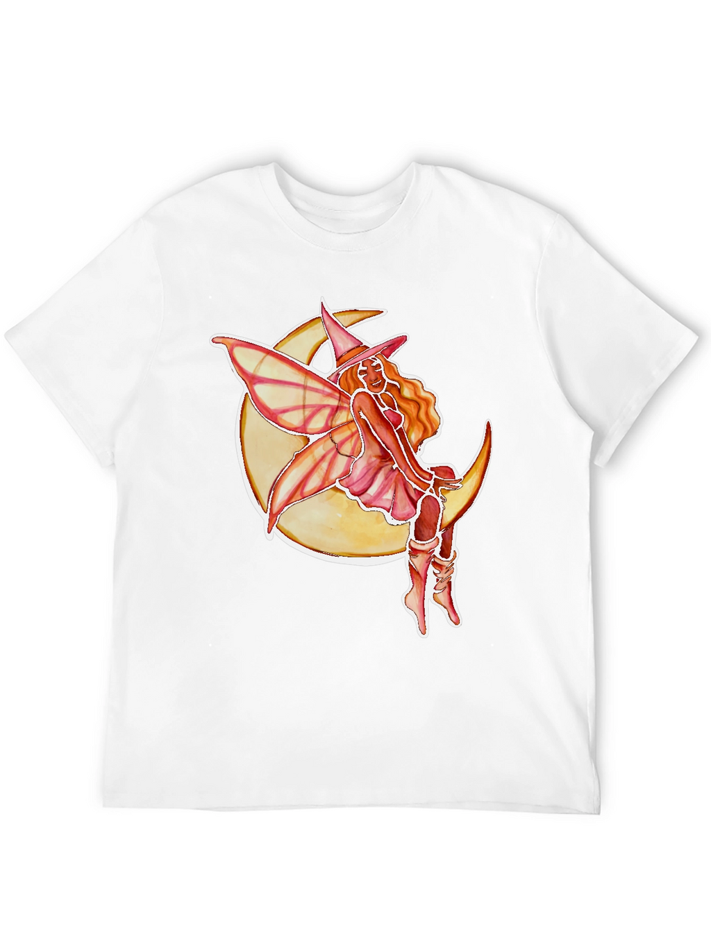 Moon Fairy Black T-Shirt