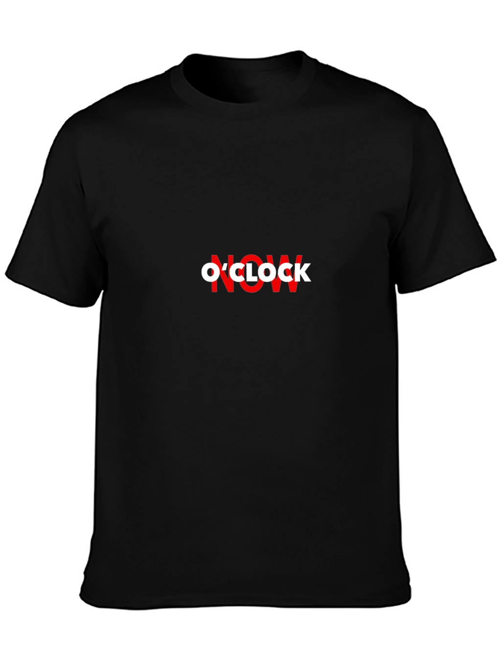 OClock Now Tee - Stylish Graphic T-Shirt