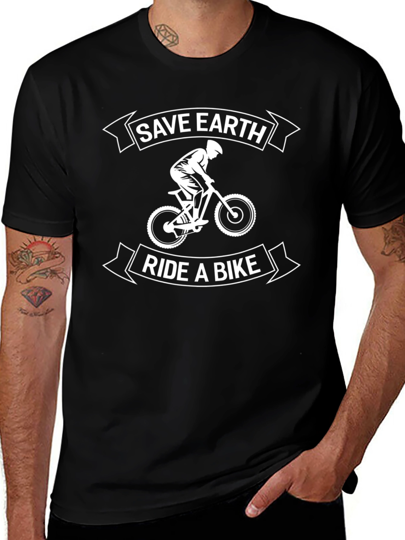 Save Earth Ride a Bike T-Shirt