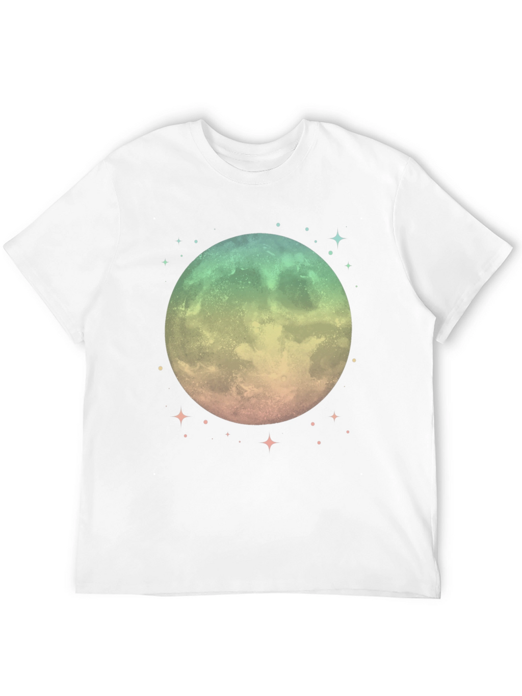 Mystic Moon Graphic Tee - Unisex Black T-Shirt