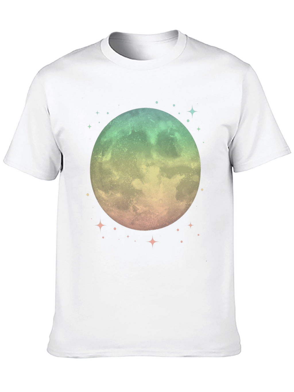 Mystic Moon Graphic Tee - Unisex Black T-Shirt