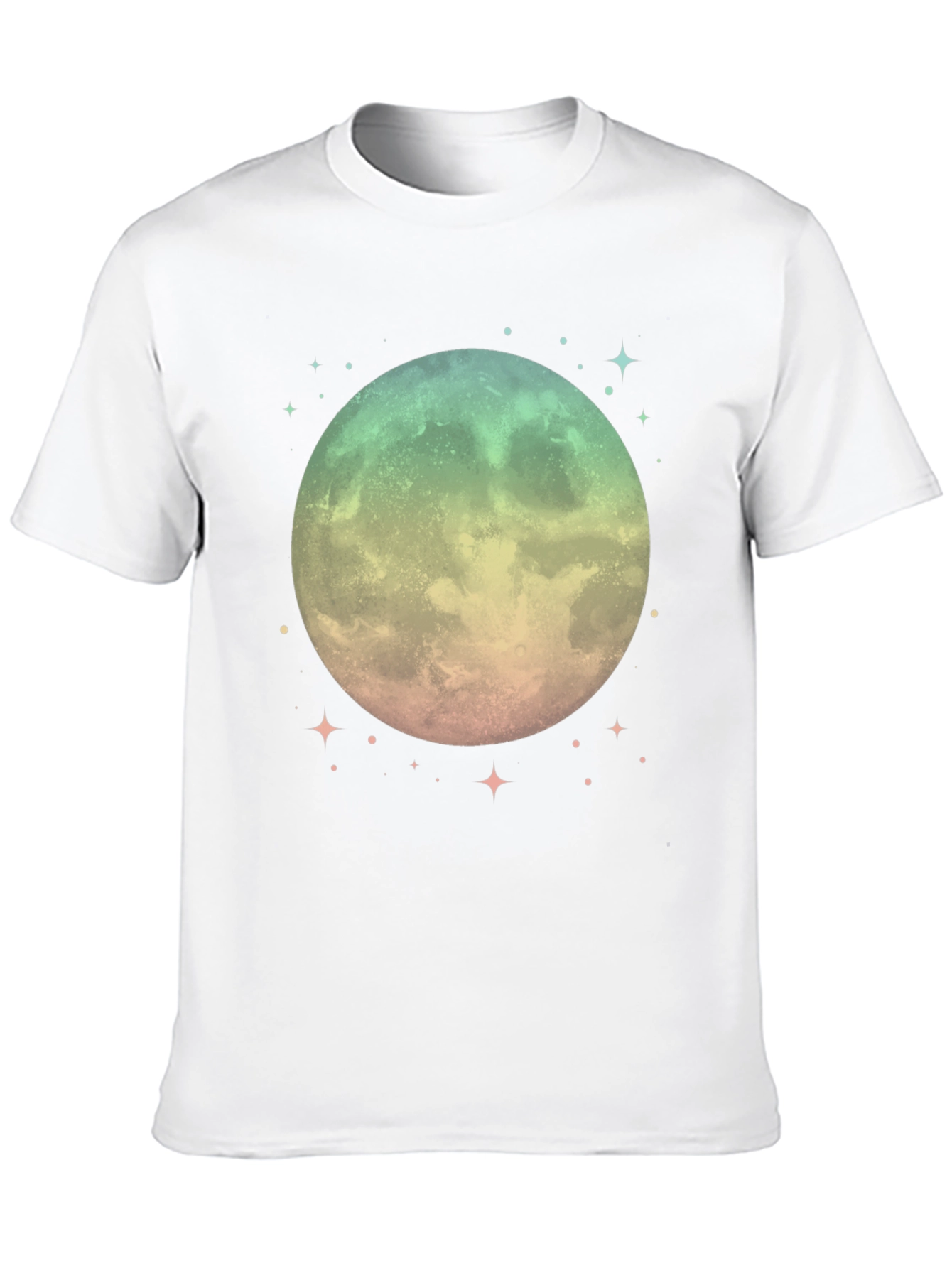 Mystic Moon Graphic Tee - Unisex Black T-Shirt